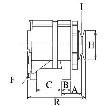 Lichtmaschine Dynamo für Yanmar John Deere Kokusan Denkiko Komatsu 14V 20