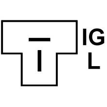Lichtmaschine Generator Altenator 12V 40A Ersatz für Kubota Daihatsu JCB Toyota