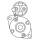 Anlasser passend für TAKEUCHI Minibagger Y129242-77010 S114-883 TB228 TB 230