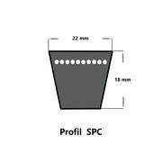 ConCar SPC 3750 Lw, Schmalkeilriemen