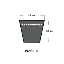 PIX-LawnMaster® 3L 360 K, Kupplungskeilriemen