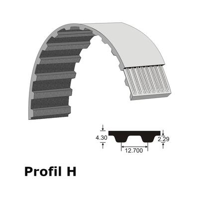 PIX-X&rsquo;act Zahnriemen 550 H, auswhlbare Breite, 1397 mm Wirklnge