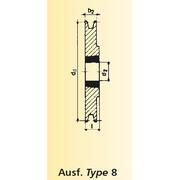 TBSPA85/1 Keilriemenscheibe fr Taperbuchse...