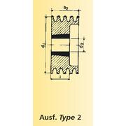 TBSPA190/5 Keilriemenscheibe fr Taperbuchse...