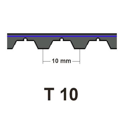 PIX-X&rsquo;pedient-XT PU Zahnriemen T10 680, Breite auswhlbar