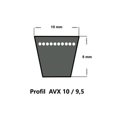 Bando RPF Kfz-Keilriemen 2430 AVX10 x 1090 La, flankenoffen, formgezahnt
