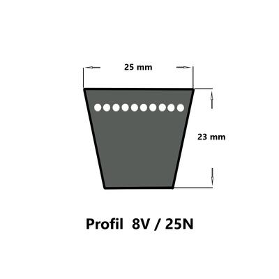 ConCar 8V 1060, Schmalkeilriemen