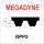 MEGADYNE MEGASYNC™ 705 RPP5, Breite auswählbar, Zahnriemen