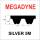 MEGADYNE MEGASYNC™ SILVER 1870 SLV-5M, Breite auswählbar, Zahnriemen