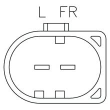 WAI Lichtmaschinenregler Regler passend für Bosch F00MA45300 F00MA45303 IB5225