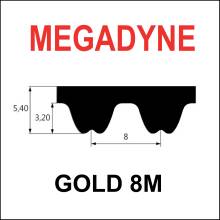 MEGADYNE MEGASYNC™ GOLD 600 GLD-8M, Breite...
