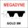 MEGADYNE MEGASYNC™ GOLD 840 GLD-8M, Breite auswählbar, Zahnriemen