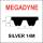 MEGADYNE MEGASYNC™ SILVER, 1610 SLV-14M, Breite auswählbar, Zahnriemen