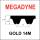MEGADYNE MEGASYNC™ GOLD, 4410 GLD-14M, Breite auswählbar, Zahnriemen