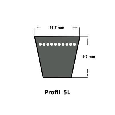 Continental ContiVINSTA-POWER 5L 790, Kupplungskeilriemen
