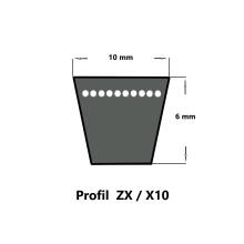 Continental Conti®VX ZX39 - 10 x 1014 Ld, Keilriemen, flankenoffen formgezahnt