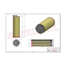 Sicherheitsluftfilter HIFI FILTER SA17085
