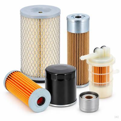 Filter-Set 6-tlg. passend f. Schaeff HR 2 Mitsubishi K3B-31B/D Öl Hydraulik Luft