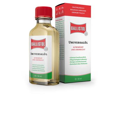Ballistol ® 21000 Universalöl, 50 ml, Pflegeöl Waffenöl Kriechöl Werkzeugöl
