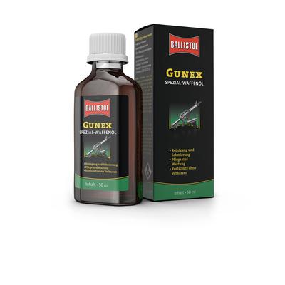 Ballistol ® Gunex 22000 Spezial-Waffenöl, Kriechöl, Waffenpflege, 50 ml Flüssigöl