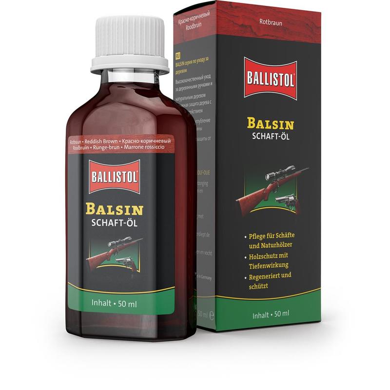 Ballistol ® Balsin 23060 Schaft-Öl Rotbraun, Pflegeöl, Holzbeize, 50 , 5,76  €