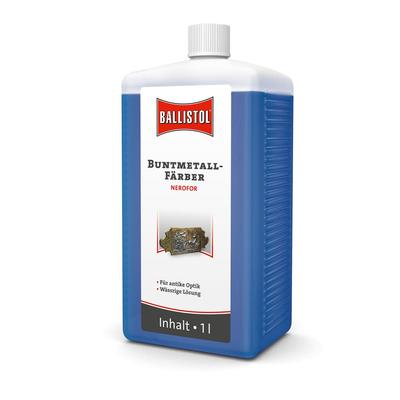 Ballistol ® Nerofor 25900 Buntmetall-Färber, Antik-Messing-Färber 1 Liter