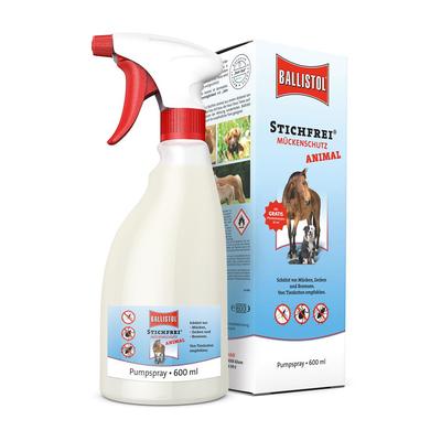 Ballistol ® Stichfrei ® Animal 26788 Mückenschutz Zecken Pferdebremsen Milben, 750 ml
